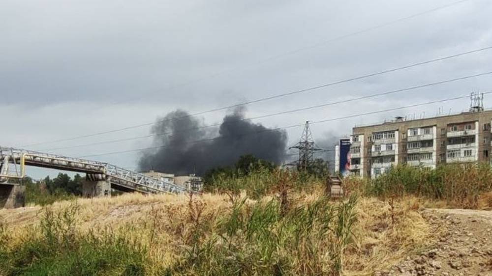 В районе Аламедин-1 что-то горит? - горожанин