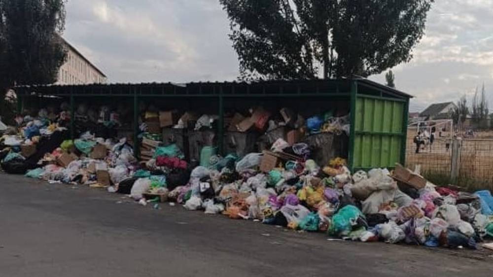 «Тазалык» вывез мусор в Көк-Жаре после жалобы горожанина