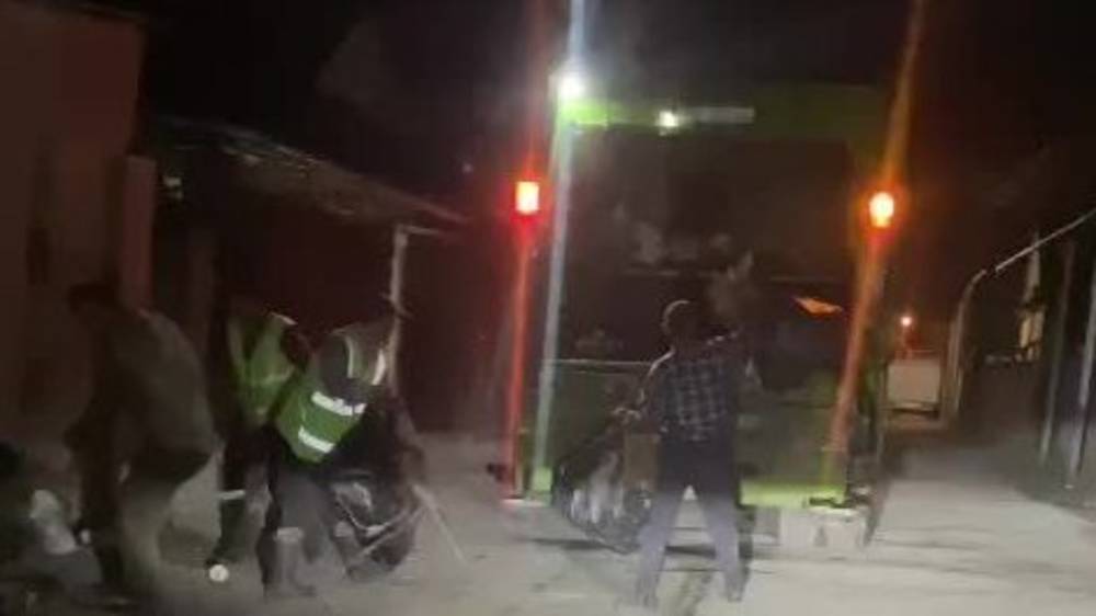 Мусор в Кызыл-Аскере вывезли после жалобы горожанина. Видео