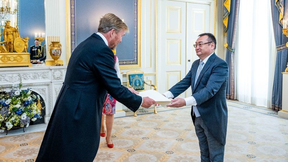 Виллем-Александр и Айдит Эркин