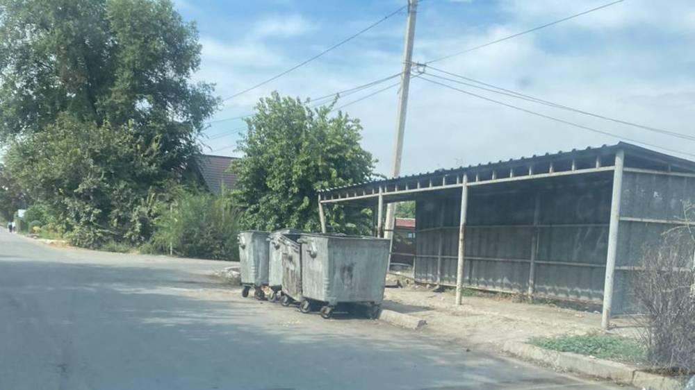«Тазалык» вывез мусор на улице Кара-Кумская после жалобы горожанина