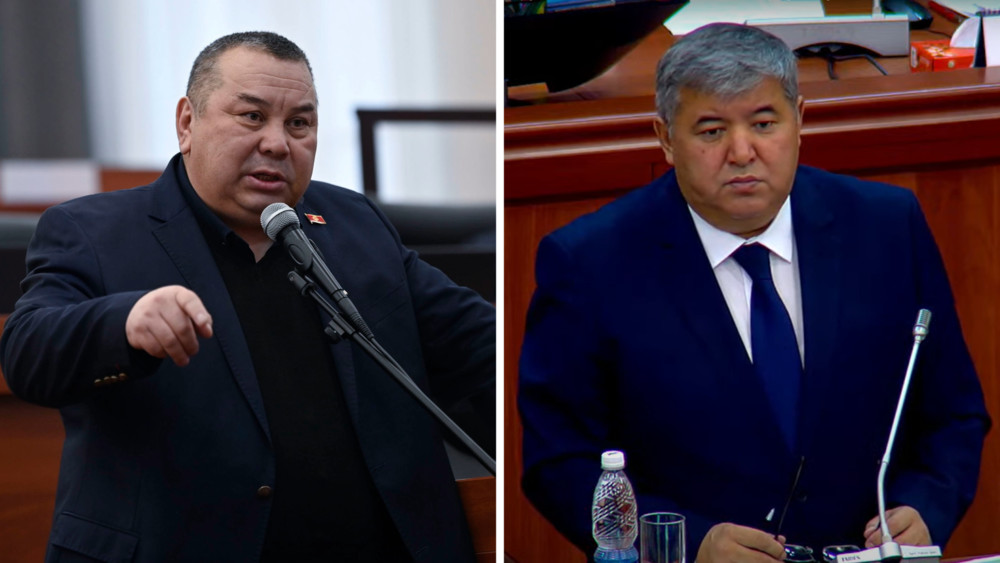 Балбак Тулобаев и Жаныбек Керималиев