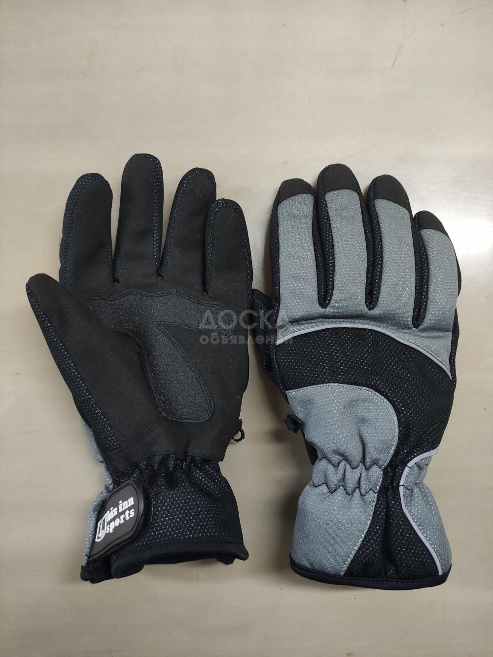 Мужские тёплые спортивные перчатки Bizz Inn Sports, размер L. Новые