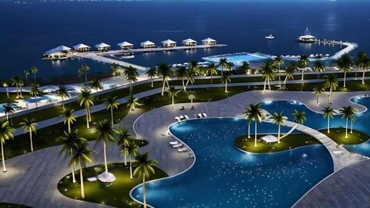 Эскиз отеля «Хан-Теңири»