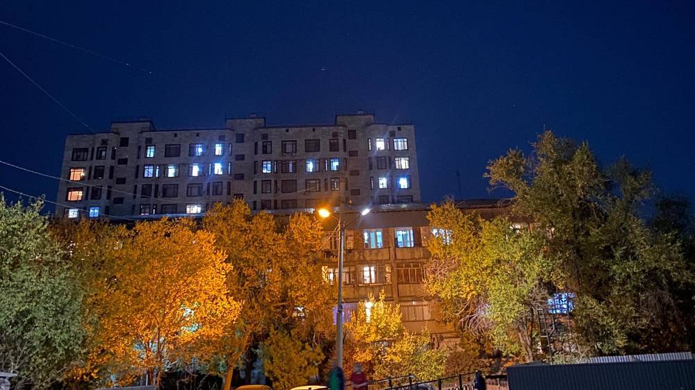 Осень на улице Скрябина. Фото горожанки