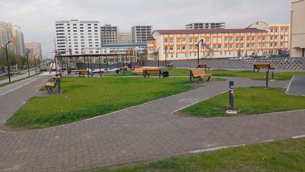 Мусор в парке «Муун» убрали вечером 13 октября. Видео мэрии