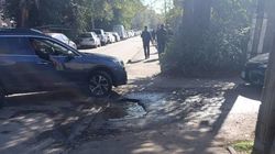 Когда залатают яму на Эркиндик—Пролетарской? Ответ мэрии