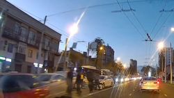 На Советской столкнулись 3 машины. Видео