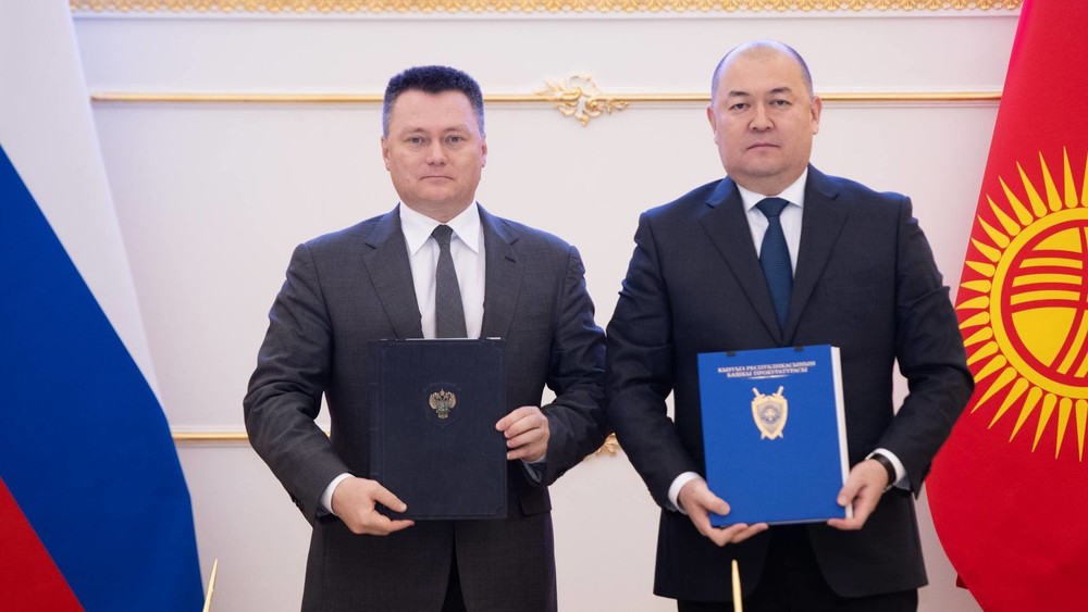 Максат Асаналиев и Игорь Краснов