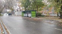 «Тазалык» вывез мусор на Дзержинского