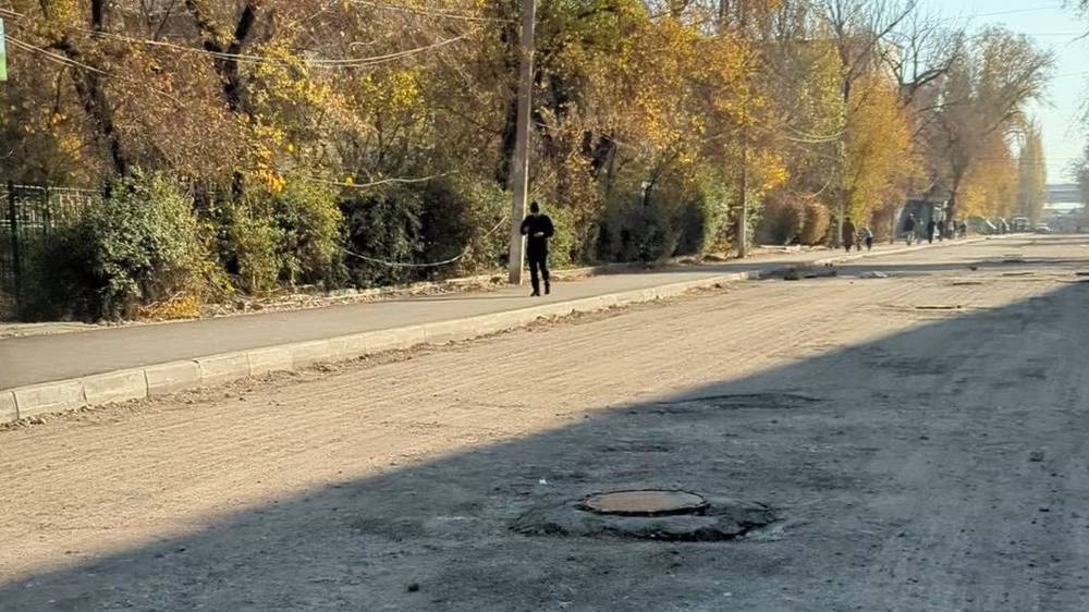 Ремонт дороги по Гоголя делают уже 5 месяцев. Видео горожанина