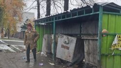 «Тазалык» вывез мусор на Куренкеева. Фото мэрии