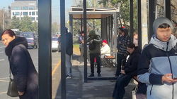 Горожанин жалуется на «странную» конструкцию крыш остановок в 5 мкр. Ответ мэрии
