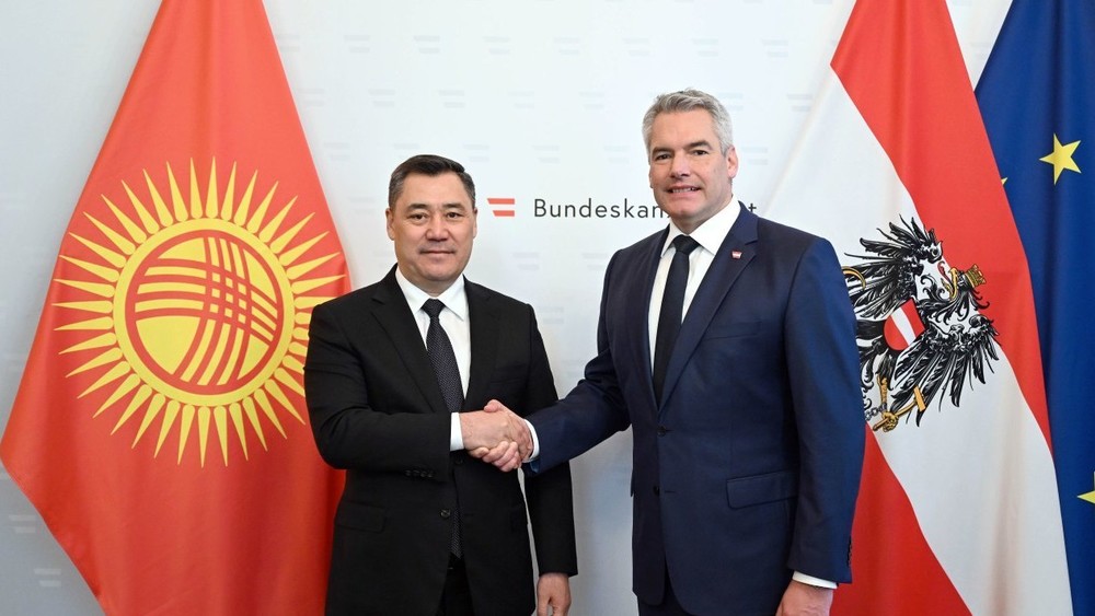 Садыр Жапаров и Карл Нехаммер