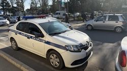 Патрульная служба оштрафовала водителя патрульной машины, припаркованной в неположенном месте