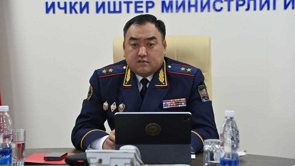 Глава МВД Улан Ниязбеков