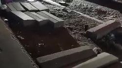 Состояние остановки возле Аламединского рынка. Видео горожанки