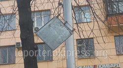 «Бишкекасфальтсервис» восстановит дорожный знак на Манаса