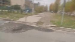 Яму на дороге по Ахунбаева залатали, - мэрия