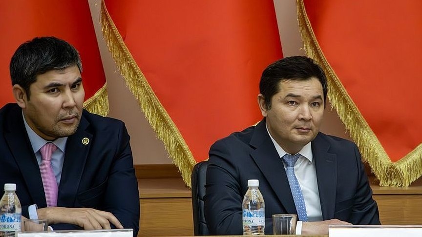 (слева-направо) Чоро Сейитов, Бакыт Сыдыков