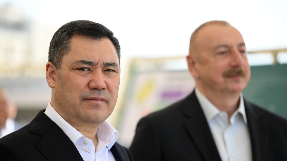 Садыр Жапаров, Ильхам Алиев