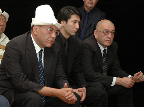 Чыңгыз Айтматовдун уулдары — Аскар, Эльдар жана Санжар