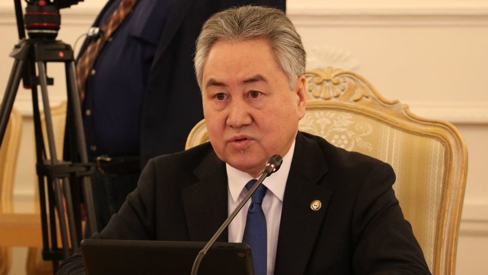 Жээнбек Кулубаев, глава МИД Кыргызстана