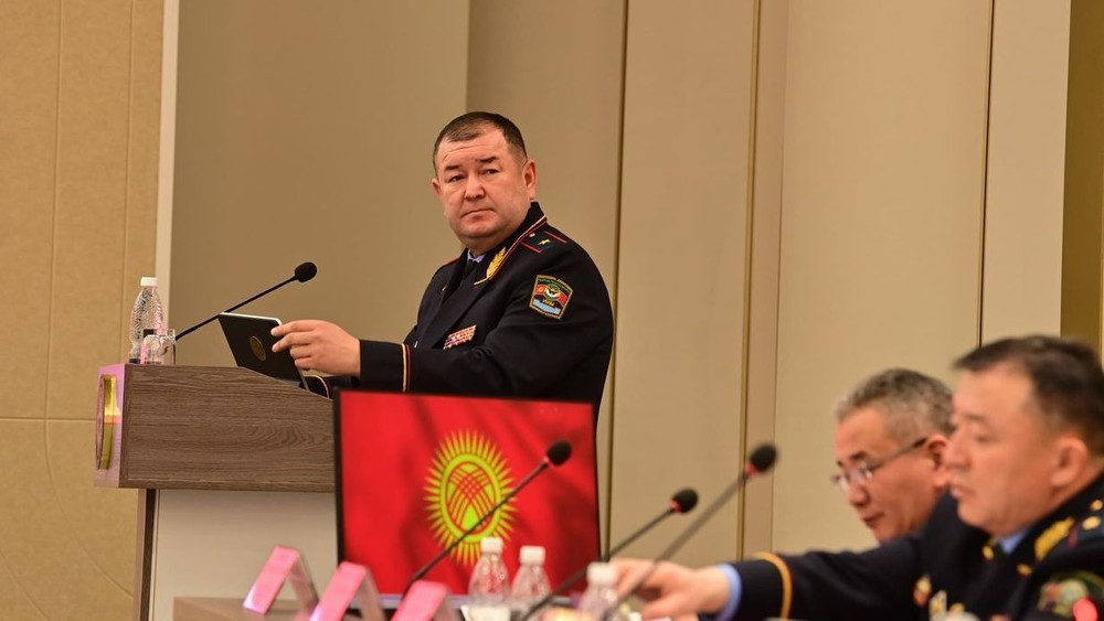 Замглавы МВД Адылбек Бийбосунов