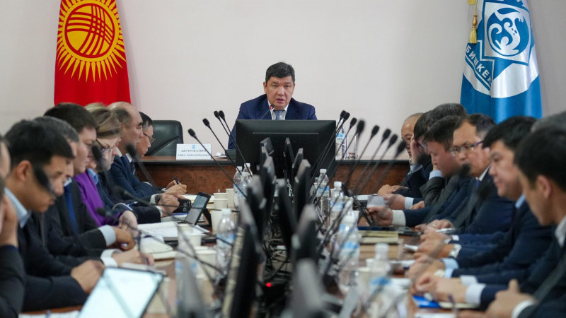 Мэр Бишкека Айбек Джунушалиев