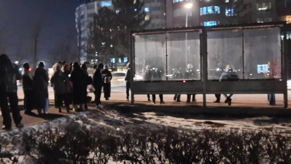 Горожане 40 минут ждали автобус №56. Фото