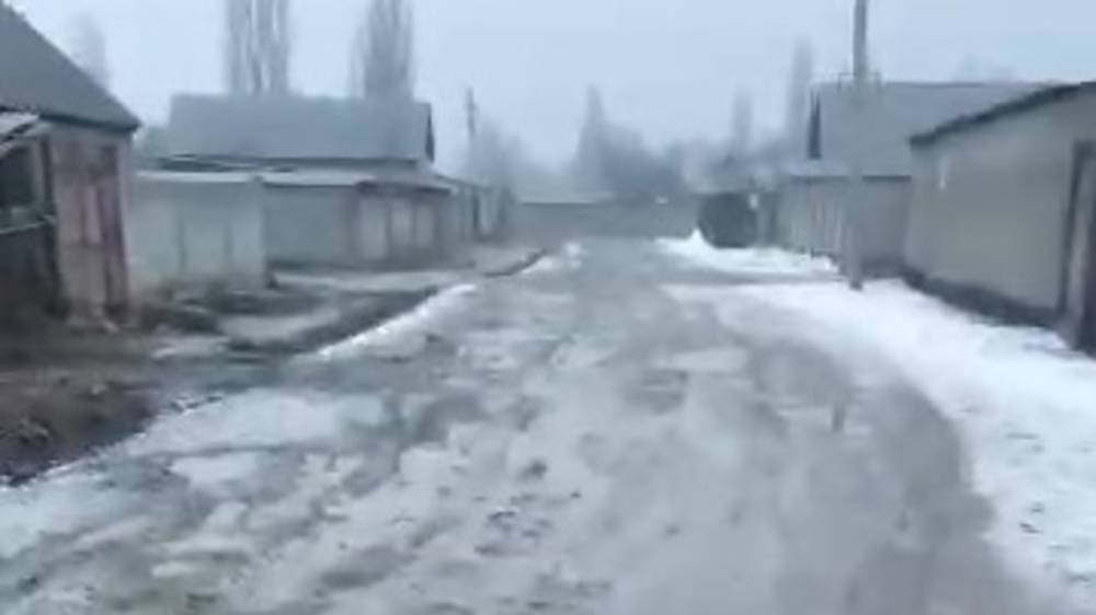 Состояние дороги в Маевке. Видео жителя