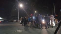 На Лермонтова сбили курьера на мопеде