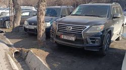 Зеленая зона на Гоголя превращена в парковку. Фото горожанина