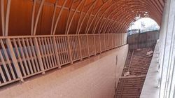 В Кара-Суу возле центрального рынка закрыли подземный переход. Фото жителя
