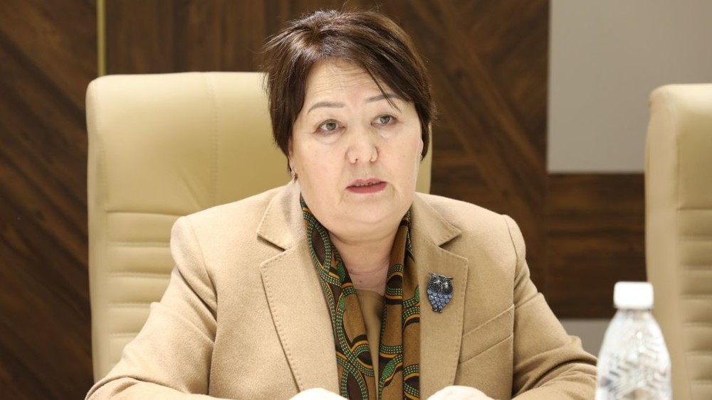 Министр образовании и науки Догдуркул Кендирбаева