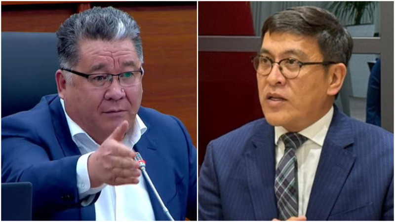 Акбокон Таштанбеков и Эдиль Байсалов