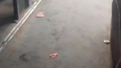 Житель Оша жалуется на грязь в салоне маршрутке №119. Видео