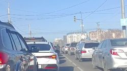 На Масалиева—Токтоналиева не работает светофор. Видео