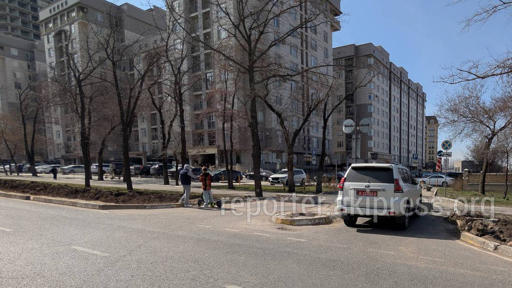 Горожанин просит сделать остановку на Айтматова около посольства США. Фото