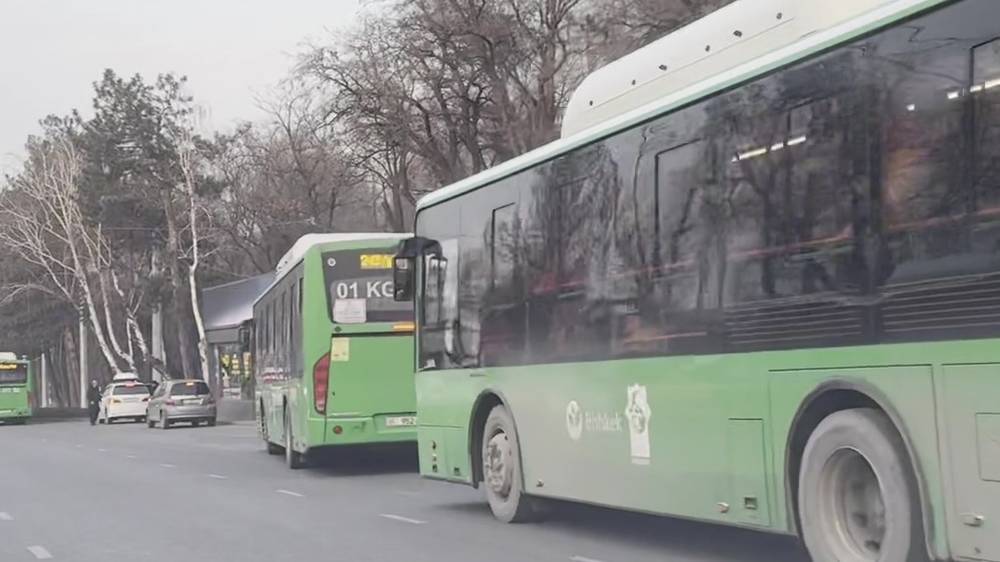 Автобус №243 создал затор на остановке. Видео