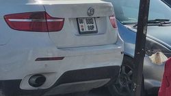 В Бишкеке замечен BMW X6 с комбинацией букв на госномере ВОР. Фото
