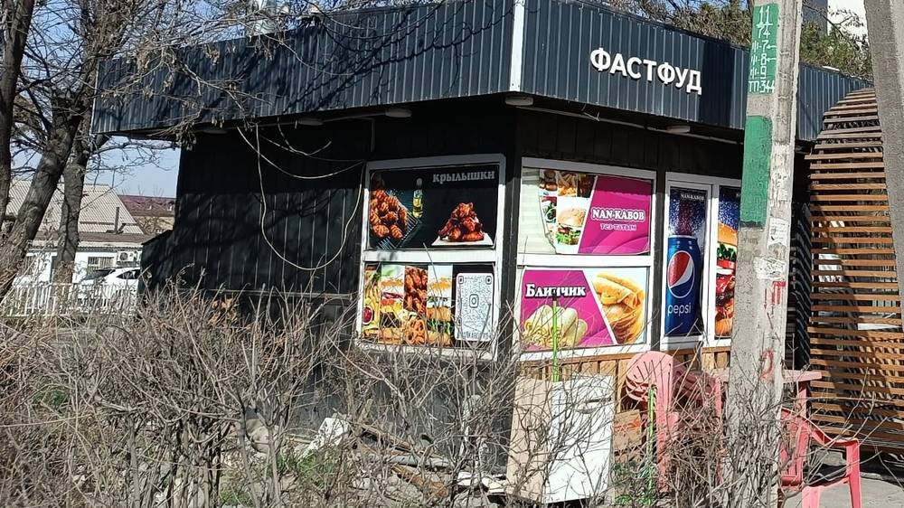Законно ли на Курманджан Датки стоит павильон? - горожанин