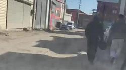 Водитель жалуется на состояние дороги на Дордое. Видео