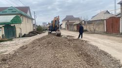 Дорогу в Арча-Бешике начали посыпать щебнем. Фото мэрии