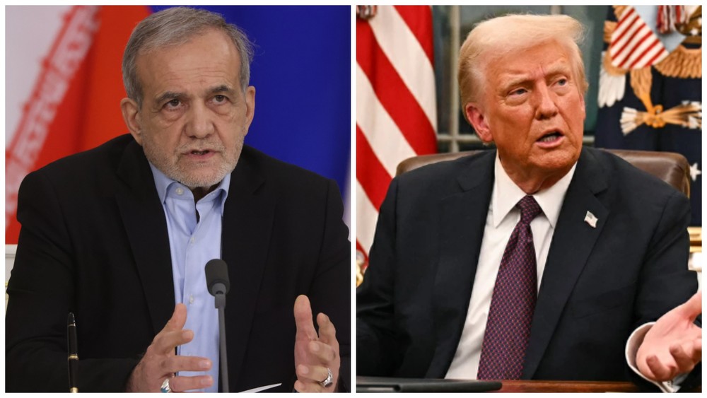 Масуд Пезешкиан, Трамп