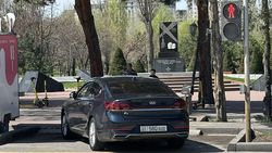 «Киа К7» припарковали на «зебре». Фото