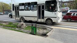На Ахунбаева убрали пешеходный светофор. Фото горожанина
