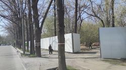 Законно ли огородили парковую зону на ул.Баялинова? - горожанин