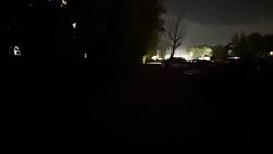 В Аламедине-1 у здания Минюста не горят фонари. Фото горожанина