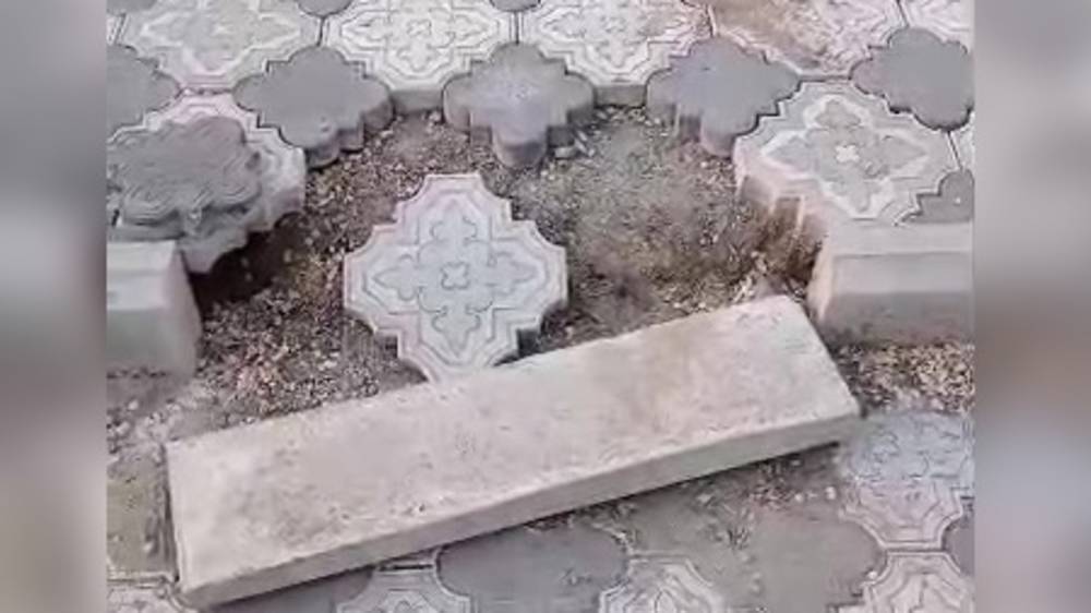 Брусчатка на тропинке ЗАГСа будет сделано в ближайшие дни, - мэрия